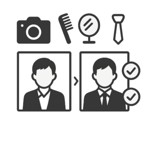 就職・転職証明写真で後悔しない写真館選び